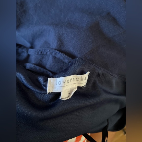 Loveriche Navy Blue Spaghetti Strap Dress, size L - Picture 3 of 9